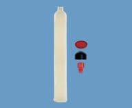 12oz Natural Cartridge HDPE TS120CKIT1 Adhesive Dispensing Ltd
