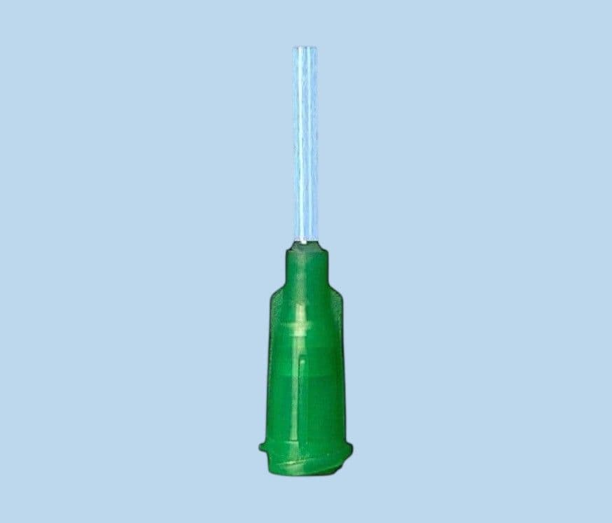 14 Gauge Teflon™ PTFE Flexible Tube Tip TF14 Olive Luer Lock Adhesive ...