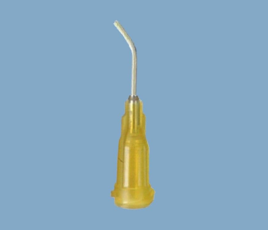 17 Gauge 30° Bend Angled Tip Brown AD71705030PK Adhesive Dispensing Ltd