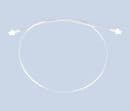 18" Clear Luer Lock Fluid Line TSD126-418PK