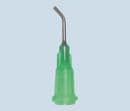 18G 45° Bend Angled Tip Green AD71805045