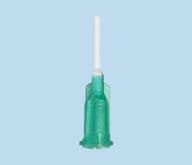 18 gauge green flexible polypropylene luer lock tip 3118PP Adhesive Dispensing Ltd