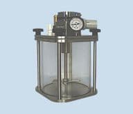 2 Litre Pressure Pot Glass Tank 0-60 PSI Adhesive Dispensing Ltd AD2000ML-CTGAG