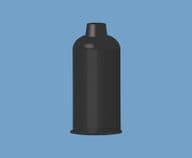 2.5oz Black Cartridge LDPE TS25C-LD-BLACK-500 Techcon Adhesive Dispensing Ltd