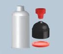 2.5oz Cartridge Plunger Cap Kit TS25CKIT-PBLD1 pk10