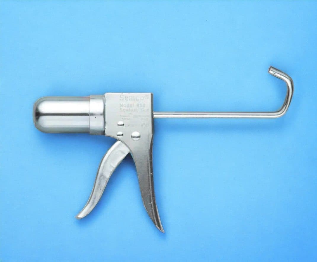 2.5oz Manual Cartridge Gun Dispenser Semco PPG 221824 Adhesive