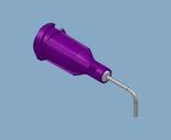 Techcon 21 Gauge 90° Bend Tip Purple TE721050B90PK Adhesive Dispensing Ltd