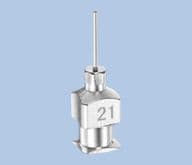 22 Gauge Metal Luer Lock Precision Needle Blunt Tip AD22SS Adhesive Dispensing Ltd