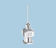 22 Gauge Metal Luer Lock Precision Needle Blunt Tip AD22SS Adhesive Dispensing Ltd