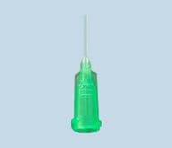 22 gauge Teflon™ PTFE Flexible Tip Green Hub ADTF22 Adhesive Dispensing Ltd
