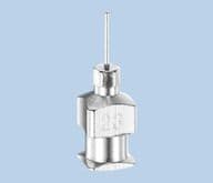 23 Gauge Metal Luer Lock Precision Needle Blunt Tip AD23SS Adhesive Dispensing Ltd