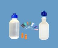 2oz dispenser bottle, cap, seal & blunt end tips AD2BC-220 Adhesive Dispensing Ltd