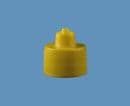 30ml (1oz) Yellow Luer Lock Cap AD1C-YELLOW pk/10