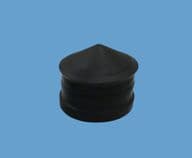 3cc Size Black Rubber Syringe Barrel Piston Stopper AD903-RP Adhesive Dispensing Ltd