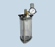 500ml Pressure Pot Acrylic Tank 0-60 PSI Adhesive Dispensing Ltd