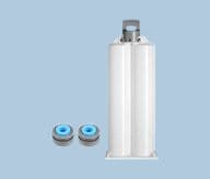 50ml dual manual syringe cartridge syringe 1:1 ratio AB050-01-10-01 Adhesive Dispensing Ltd