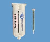 Epoxy Resin 5 minute Cure Multi Purpose Adhesive 50ml EP95-50 Adhesive Dispensing Ltd
