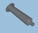 5cc size black syringe barrel 7050LL1BPK