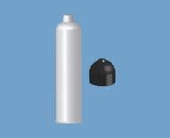 8oz Natural Cartridge Plunger Kit HDPE TS80CKIT-PB Adhesive Dispensing Ltd