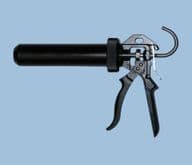 AD16-80 8oz Manual Cartridge Sealant Dispenser Gun Adhesive Dispensing Ltd