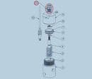 Air Fitting 1/4" Push Tube 1/4" Thread TSD1002-26