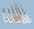 Aluminium Tip assorted test kit Techcon adhesive dispensing