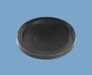 Black Cartridge Flange Cap LDPE TS2C-BLACK-1000