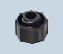 Black Luer Lock Round Tip Cap AD800-BLTC