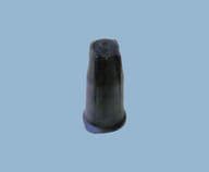 Black Luer Lock Tip Cap Seal 15LLB-1000 Adhesive Dispensing Ltd Techcon