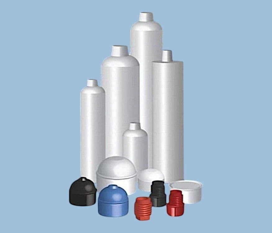 Black threaded tip cap pk/1000 TS6P-BLACK-1000 Techcon Adhesive Dispensing