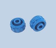 Techcon Systems Blue Luer Lock Flat Tip Cap 7015STC Adhesive Dispensing Ltd