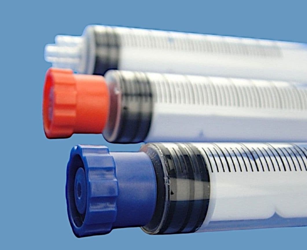 200 Pieces Syringe Tip Caps - Blue Luer Lock Caps For Dispensing Needles & Crafts