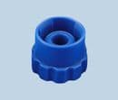 Blue Luer Lock Round Tip Cap AD900-BTC