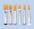 Assorted Luer Lock Brush Tip Kit BT-STKIT from Adhesive Dispensing Ltd