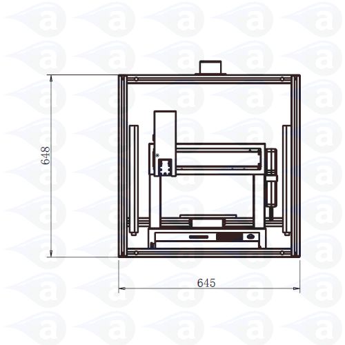 TSR2300-SC robot safety cage Adhesive Dispensing