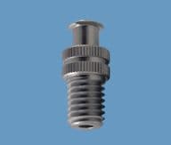 Metal Female Luer Lock to M8 Threaded Fitting TSD931-M810M Adhesive Dispensing Ltd