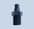 Black Luer Syringe Barrel Filling Adapter Fitting AD931-15 Adhesive Dispensing Ltd