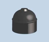 Medium Interference Black Plunger TS1PB Techcon adhesive dispensing TS1PB-SR-1000
