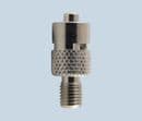 Male Luer Metal to 1/4-32" Fitting TSD931-8B
