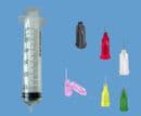 Manual 50ml Luer Slip Syringe/Cap Kit SA9133
