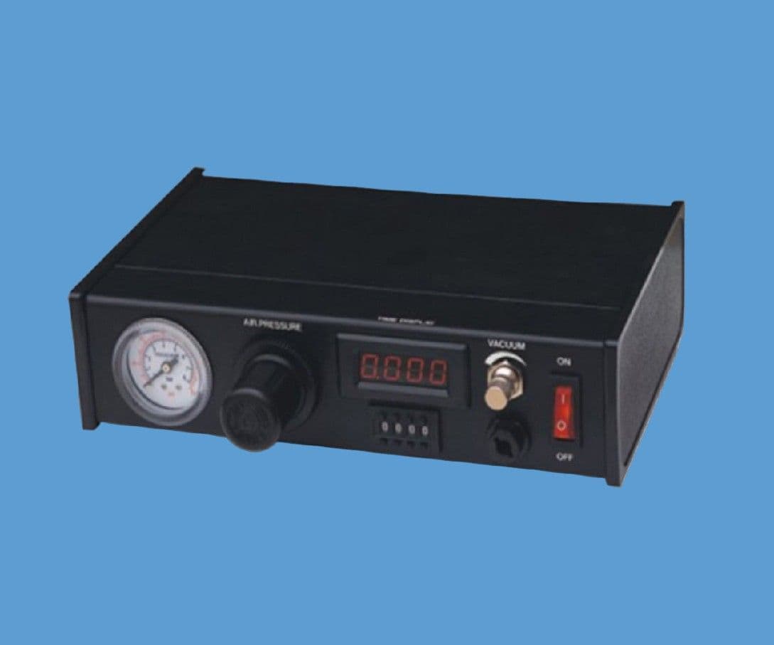 1000T Digital Timed Shot Pneumatic Syringe Barrel Dispenser Adhesive ...