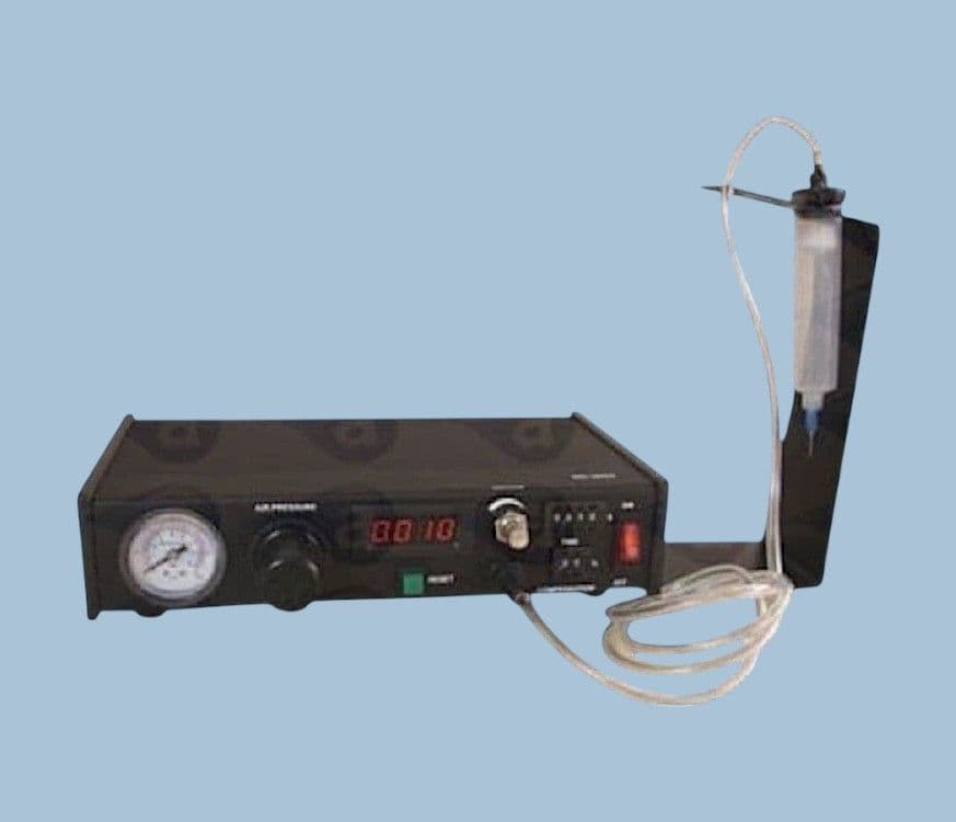 Tim Dispensing Machine Model 3000T Digital Timed Syringe Dispenser 0-100 psi adhesive dispensing