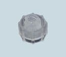 Natural Luer Lock Round Tip Cap AD900-WHTC