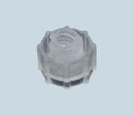 Clear Luer Lock Round Syringe Tip Cap AD800-WHTC Adhesive Dispensing Ltd