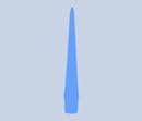 Nozzle 4" Long x 3/32" Orifice LD TS490-BLUE