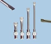 Oval Flat End Metal Tips