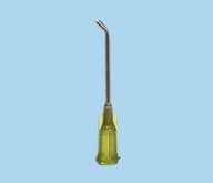 PTFE Teflon Lined Crimped Tip Olive Hub 45 Bend AD5114TLC-15-45B Adhesive Dispensing Ltd