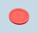 Red 20oz 32oz Cartridge Flange Cap LDPE TS6C