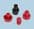 Red threaded cartridge tip cap TS3P adhesive dispensing ltd techcon