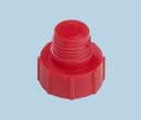 Red Threaded Cartridge Tip Cap TS3P
